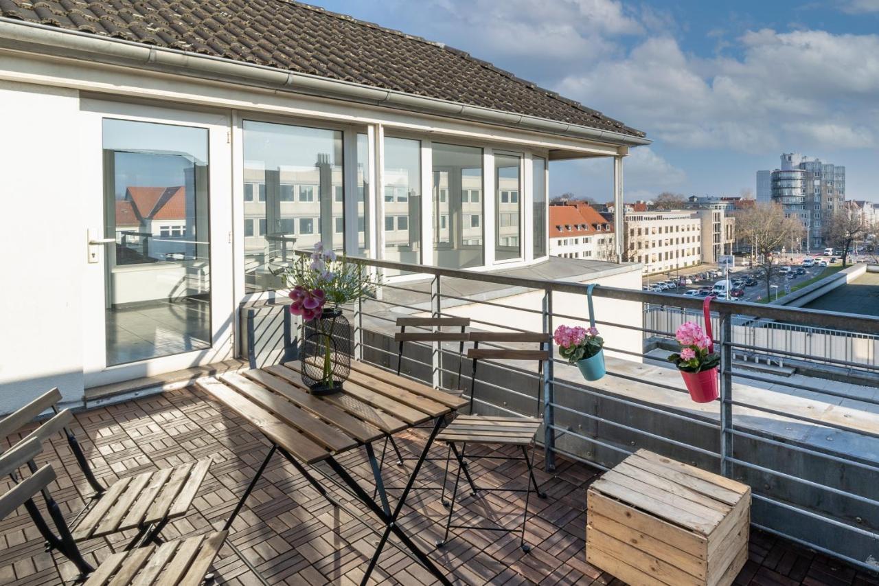 Stylisches Penthouse Zentral Balkon 75M2 Nflx Apartment Hannover Exterior photo